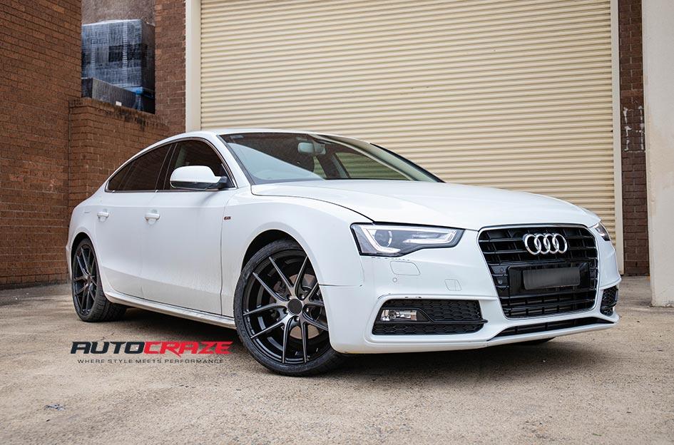 AUDI-A5-TARGA-BLACK---MACHINED-WITH-DOUBLE-DARK-TINT